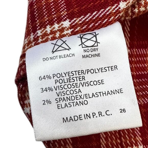 Brandy Melville Multicolor Plaid Mini Skirt Women's One Size | 37-4 - Picture 6 of 8